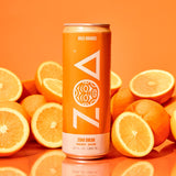 ZOA Zero Sugar Energy Drinks - Wild Orange | Healthy Energy Formula with Natural Caffeine, Daily Vitamin C, Essential B-Vitamins | Gluten-Free, Keto