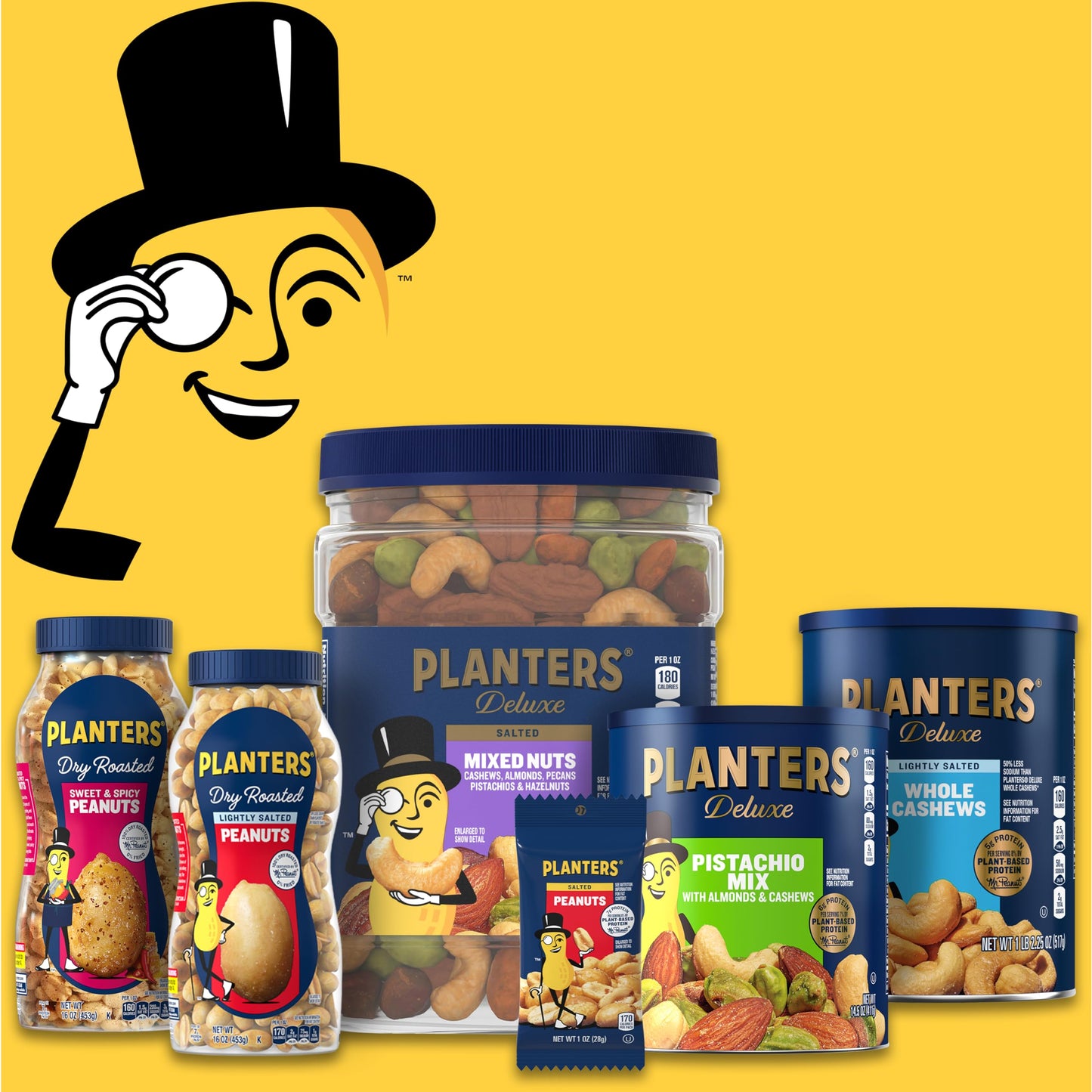 PLANTERS Lightly Salted Peanuts 12 oz Jars (Pack of 1)