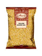 Aiva Moong Dal Yellow/Moong Dhuli (Split Mung Beans Without Skin) - 4 LB, Moong Dal Mung Lentils