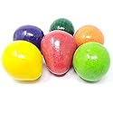 Candy Retailer Mega Fruit Bubble Gum 1 Lb - Strawberry, Lemon, Orange, Grape, Watermelon, Apple Flavors