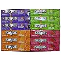 Sugus Chewy Candy Candies Bar Assorted Flavour Green Apple ,Blackcurrant, Orange and Raspberry, (Pack of 12) / 12.72 Ounce