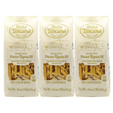 Pasta Toscana | Bronze Die Pasta | Italian Durum Wheat Semolina | Bronze die Pasta, 16 oz (Pack of 3, Penne Rigate)