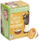 SAN FRANCISCO BAY ONECUP, 12-DONUT SHOP COFFEE