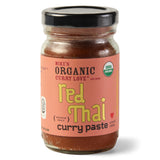 Organic Red Thai Curry Paste Made in Thailand, Authentic & Premium | 1 x 4.23 Ounce Jar