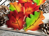 Thanksgiving Fall Leaf and Pumpkin Cookies- Set of 6 Crunchy Shortbread Cookies Individually Wrapped by BakersDozenToGo