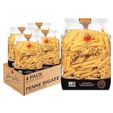 Garofalo - Premium Durum Wheat Semolina Penne Rigate Pasta, Italian Made, Bronze-Drawn, Al-Dente, One-Ingredient Pasta (4 pack)