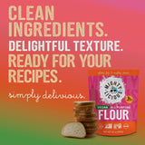 MIGHTYLICIOUS Gluten-Free, Plant-Based All-Purpose Flour, Superfine Rice Flour, Plant-Based, Non-GMO, Allergen-Friendly Baking Flour, Ideal for Cakes