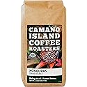 Camano Island Coffee Roasters Honduras Dark Roast, Whole Bean 12oz, Fresh Small Batch Roasted, USDA Organic, Fairly Traded, Shade Grown Top 1% Arabica