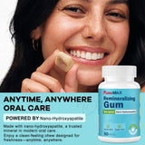 Remineralizing Chewing Gum - Nano Hydroxyapatite Gum with Xylitol for Oral Care, Teeth Remineralization & Fresh Breath | Sugar-Free, Mint Flavor