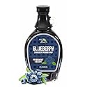 Green Jay Gourmet Blueberry Syrup - 3 Ingredient Premium Breakfast Syrup with Fresh Blueberries, Cane Sugar & Lemon Juice - All-Natural, Non-GMO