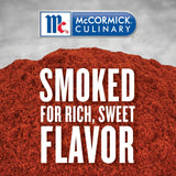 McCormick Culinary Smoked Paprika, 17 oz - One 17 Ounce Container of Sweet and Smoky Paprika Perfect for Spanish Cuisine, Chicken, Fish, Pork