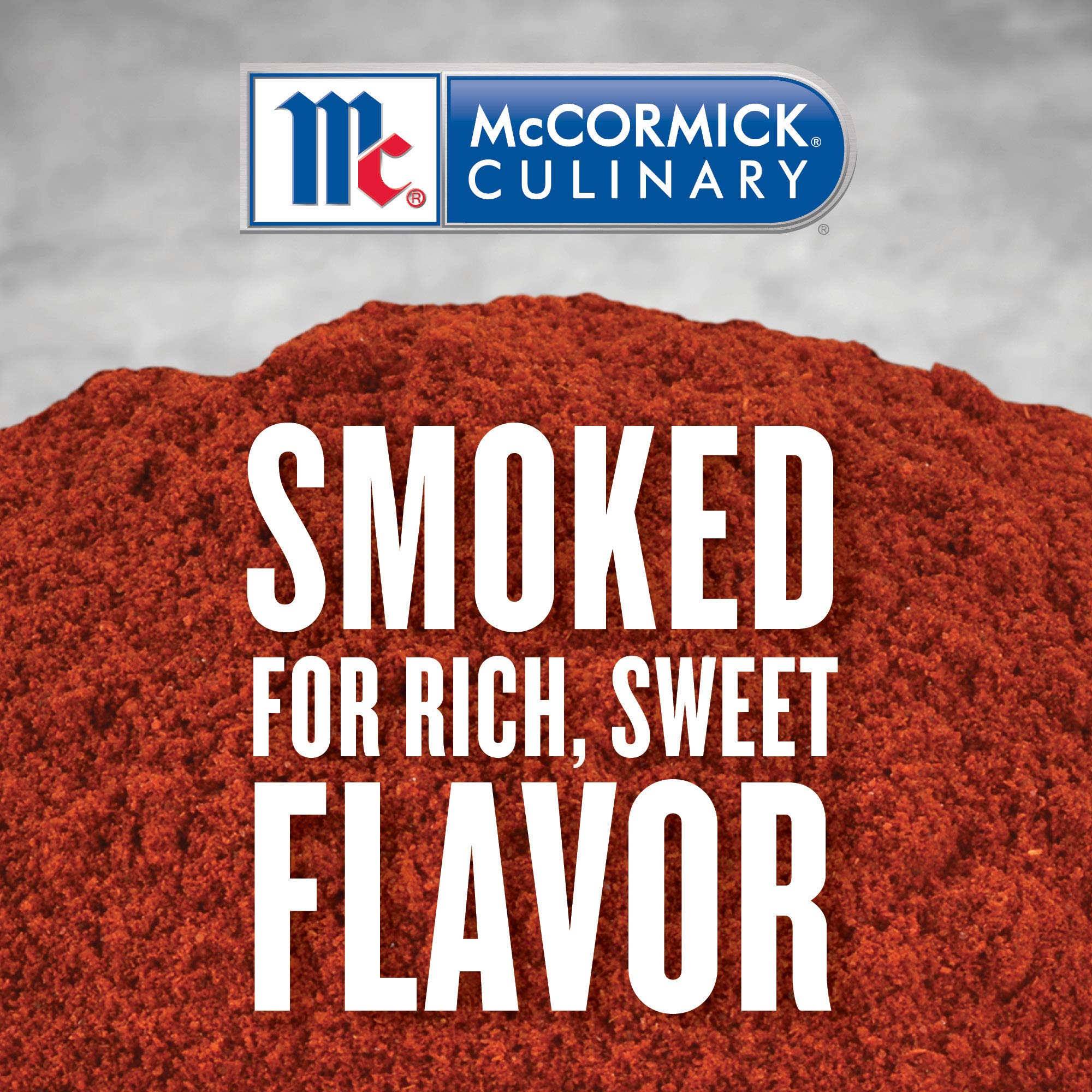 McCormick Culinary Smoked Paprika, 17 oz - One 17 Ounce Container of Sweet and Smoky Paprika Perfect for Spanish Cuisine, Chicken, Fish, Pork