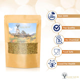 WILD GREEK MARJORAM HERB DRIED PREMIUM QUALITY- from Mount Olympus Handpicked and Air-Dried in DoyPack with ZipLock for Awesome Freshness and Aroma