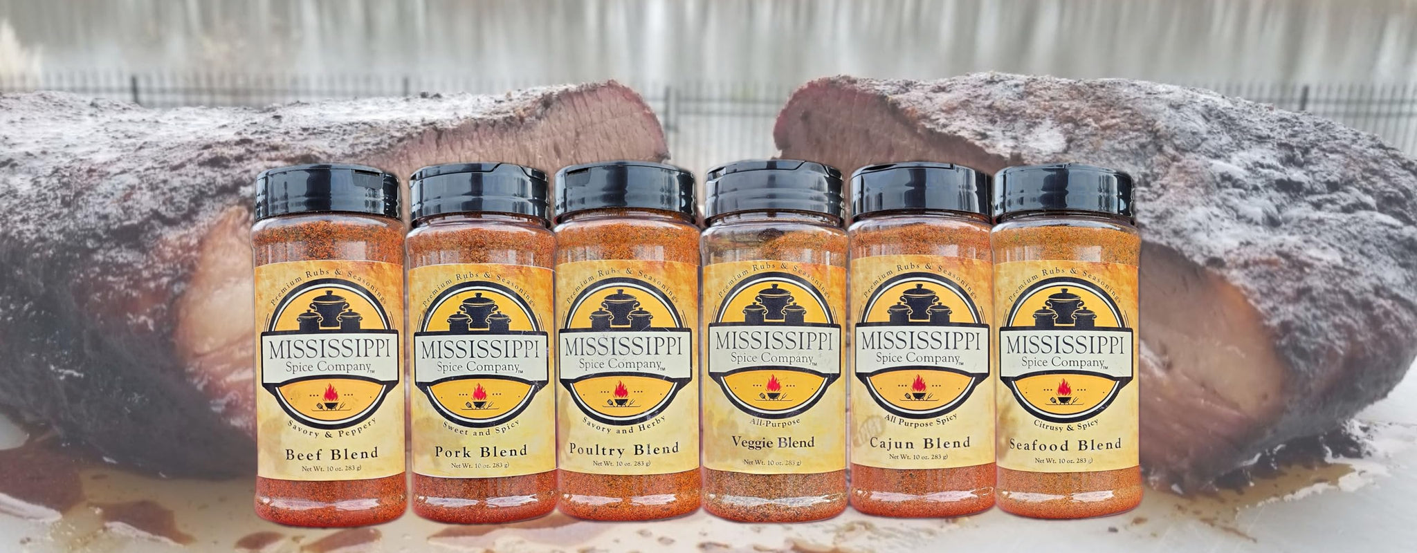Mississippi Spice Company Premium Rubs & Seasonings, Poultry Blend, 10 oz