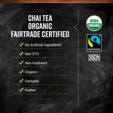Frontier Co-op Chai Tea, Certified Organic, Fair Trade, Kosher, Non Irradiated, 16 Oz