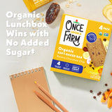 Once Upon a Farm Organic Soft Baked Kids' Bar Multipack, Banana Chocolate Chip, 4pk