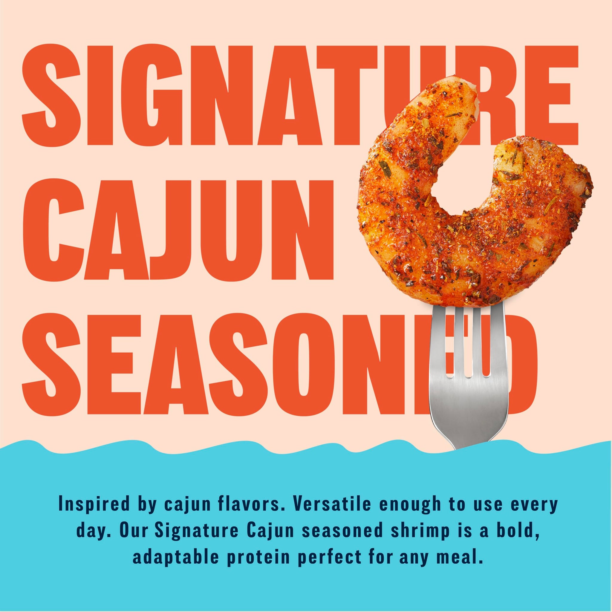 Prime Shrimp Signature | Cajun Seasoned All-Natural Frozen Shrimp