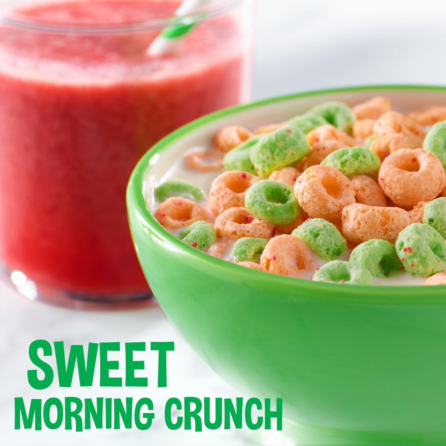 Kellogg’s Apple Jacks Cold Breakfast Cereal Cups, 8 Vitamins and Minerals, Kids Snacks, Original (12 Cups)