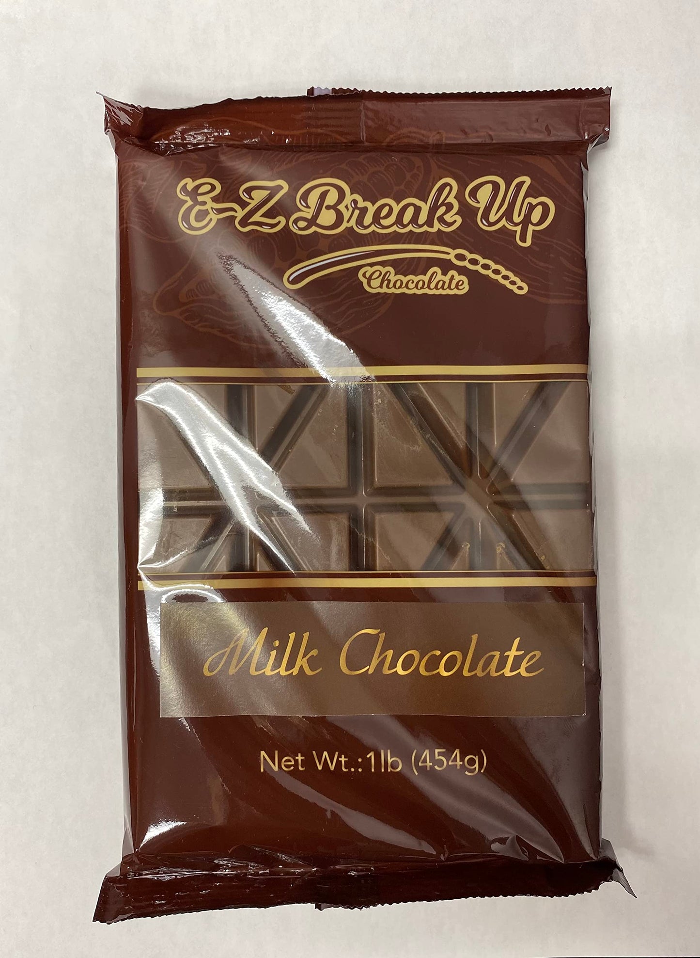 E-Z Break Up Chocolate - 1 Pack 1 LB (Milk Chocolate)