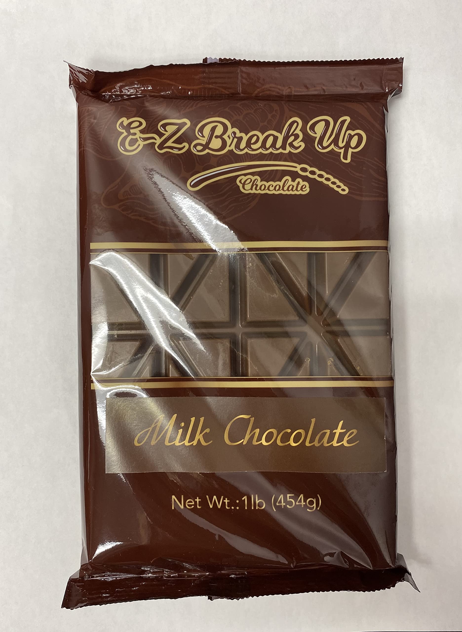 E-Z Break Up Chocolate - 1 Pack 1 LB (Milk Chocolate)