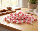 Cinnamon Salt Water Taffy 1.5 lbs, Soft Chewy Candy, Sweet & Spicy Flavor, Individually Wrapped Bulk Classic Old Fashioned Treat