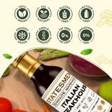 Statesmen Italian Steakhouse 30 Minute Marinade, 12 oz - Gluten-Free, Vegan, Lactose-Free Italian Herb Marinade for Chicken, Steak, Pork & Vegetables