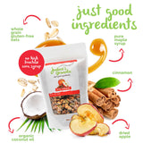 Judine's Granola Healthy Whole Grain Oats, Apple Cinnamon, 10 Ounces, Pack of 1