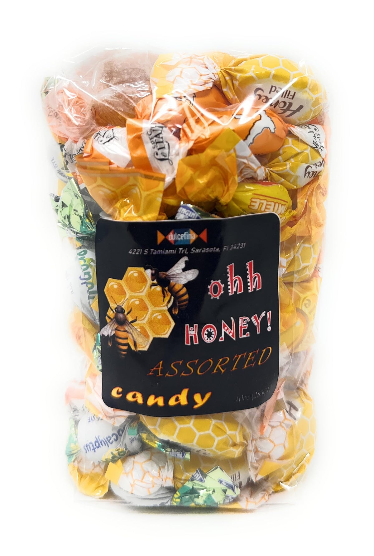 Assorted Honey Candy Collection - Total wt. 30(Oz), Include: 3 pck of Honey Candy Mix,