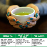 Tipson Organic Moringa Variety Sampler - 6 Flavors (60 Tea Bags),- Herbal Tea Infusions - USDA Organic, Non-GMO, and Gluten Free