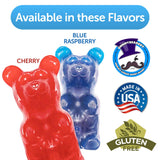 The Gummy Bear Guy® | The Original World's Largest Gummy Bear® - 5 Pounds - Cherry - Now Offering 40 Flavor Options!