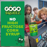 GoGo squeeZ Applesauce and Fruit Puree, Apple, Strawberry, & Banana, 3.2 oz (Pack of 12), Unsweetened Fruit Snacks for Kids, Gluten Free, Nut Free