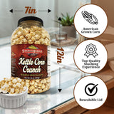 Stonehedge Farms Kettle Corn Crunch Popcorn | 26 oz Large Tub | Perfect for Holidays and Christmas | Bulk Gourmet Popped Flavored Sweet Snacks | Pop