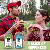 Happy Campers Variety Pack Gluten Free Bread, White Whole Grain and Hemp Multi-Seed, Non-GMO, Vegan, Organic, 16.2-17.4 Oz Loaves (Pack of 2)