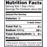 Kikkoman - Traditionally Brewed Soy Sauce, All Purpose Seasoning - 1 Gallon (Pack of 1)