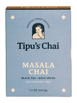 Tipu's Chai - Organic Masala Chai - Makes 11 Cups - 7.5 Ounces Masala Chai Instant Tea with Organic Spices - No Steeping, Just Add Water and Milk