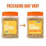 BetterBody Foods Organic Quinoa, Vegan, Gluten Free, Low Glycemic Rice Replacement, 3 Lb