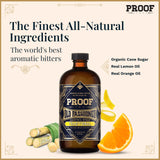 Proof Syrup Old Fashioned Cocktail Mix - Made with Real Bitters & Cane Sugar - Traditional Old Fashion Flavor - Fast, Easy, Delicious, Handcrafted