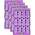 Marshmallow Peeps Purple Lavender Easter Bunnies, 4 Packs