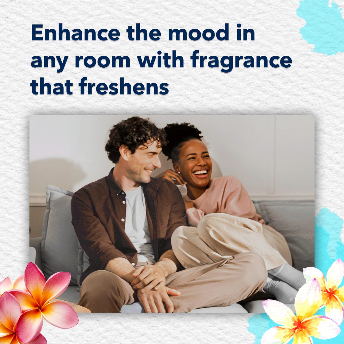 Glade PlugIns Refills Air Freshener, Scented and Essential Oils for Home and Bathroom, Aqua Waves, 3.35 Fl Oz, 5 Count