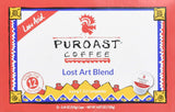 Puroast Low Acid Coffee| Lost Art Single Serve Pods | Medium Roast | High Antioxidants & High pH |No Bitter Aftertaste | Reduced Heartburn & GERD