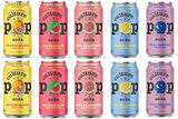 Culture Pop Sparkling Probiotic Soda 5 Flavor Variety Pack 40 Calories per can, Vegan, Non-GMO | 12 Fl Oz Cans Pack of 10