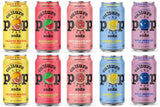 Culture Pop Sparkling Probiotic Soda 5 Flavor Variety Pack 40 Calories per can, Vegan, Non-GMO | 12 Fl Oz Cans Pack of 10