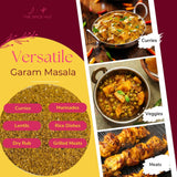 Organic Garam Masala Seasoning Quick & Easy Spice Blend for Indian Cooking, 16 Oz, The Spice Hut