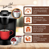 Boston’s Best - Bourbon Vanilla Coffee Blend, Tasty Flavored Blend, Gourmet Compatible with Keurig Coffee Maker, 1 Count (42 Single Serve Medium Roast
