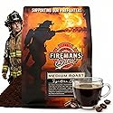 Firemans Brew Medium Roast Coffee - Bold & Robust Ground Coffee - 100% Arabica Beans, Rich, Full-Bodied Flavor - Freshly Roasted Gourmet Coffee - Low