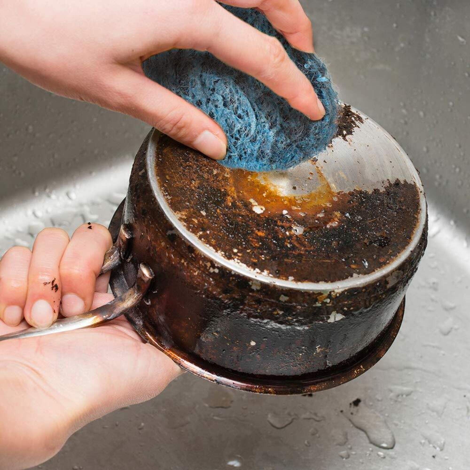 18 Pack Steel Wool Soap Pads by SCRUBIT - Metal Scouring Cooktop Cleaning Pads Used for Dishes, Pots, Pans, and Ovens - Pre-Soaped for Easy Cleaning