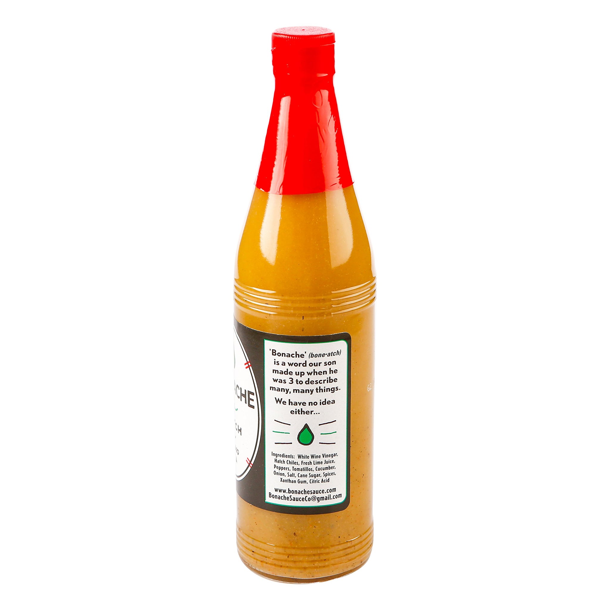 Bonache Hot Sauce, Hatch, 6 oz