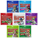 Big League Chew Bulk Variety Pack of 7 - Classic Baseball Bubble Gum Bulk with 7 Flavors for Teams and Parties, Dugout Snacks & Gifts - Nostalgic