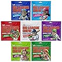 Big League Chew Bulk Variety Pack of 7 - Classic Baseball Bubble Gum Bulk with 7 Flavors for Teams and Parties, Dugout Snacks & Gifts - Nostalgic