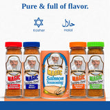 Magic Seasoning Blends Variety Pack, Blackened Fish & Meat Spices, Seasonings for Cooking, 2 oz Poultry, Redfish, Meat, Seafood, 7 oz Salmon, 5-Pack